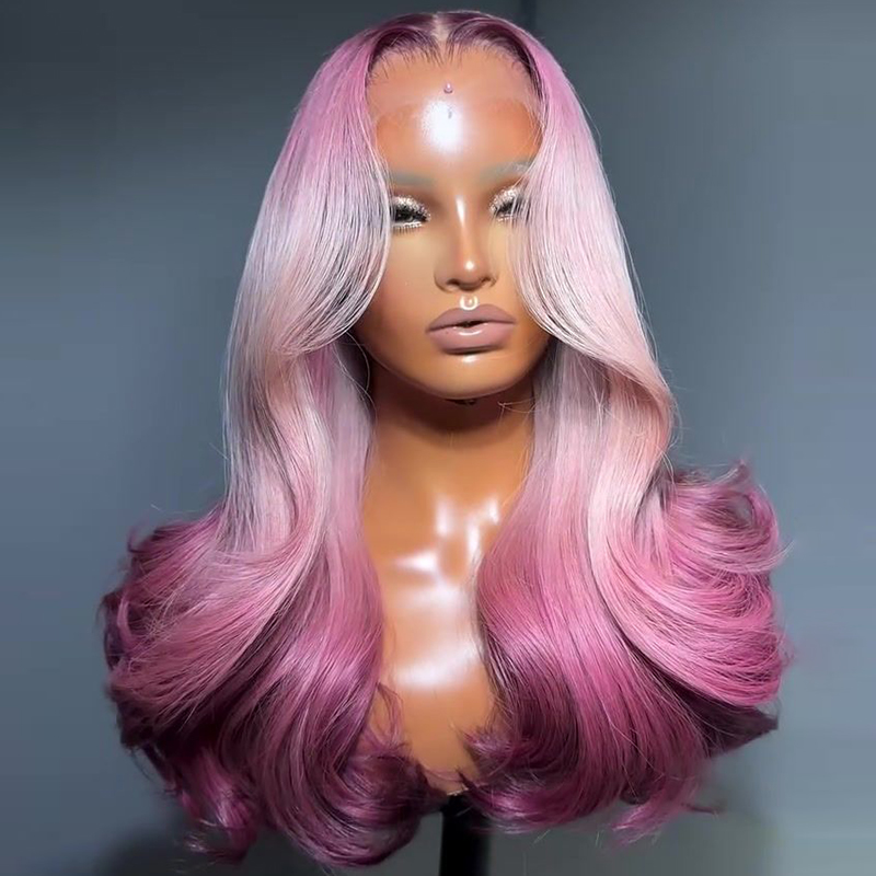 13x4 Коричневый Розовый Синий  – обзор и цена 613 Blonde Body Wave Lace Front Wig
