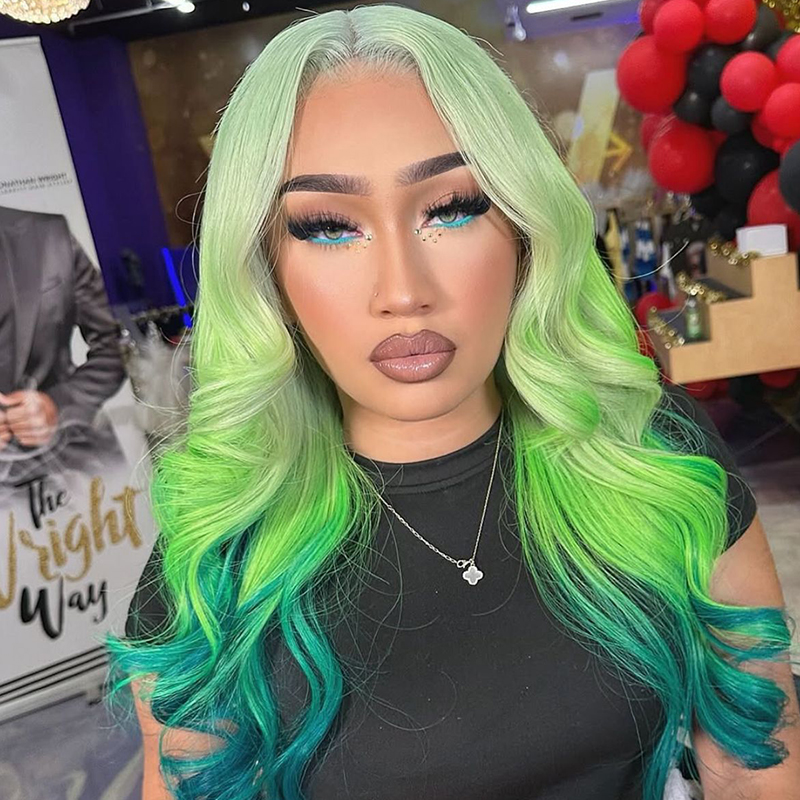 13x4 Коричневый Розовый Синий  – обзор и цена 613 Blonde Body Wave Lace Front Wig
