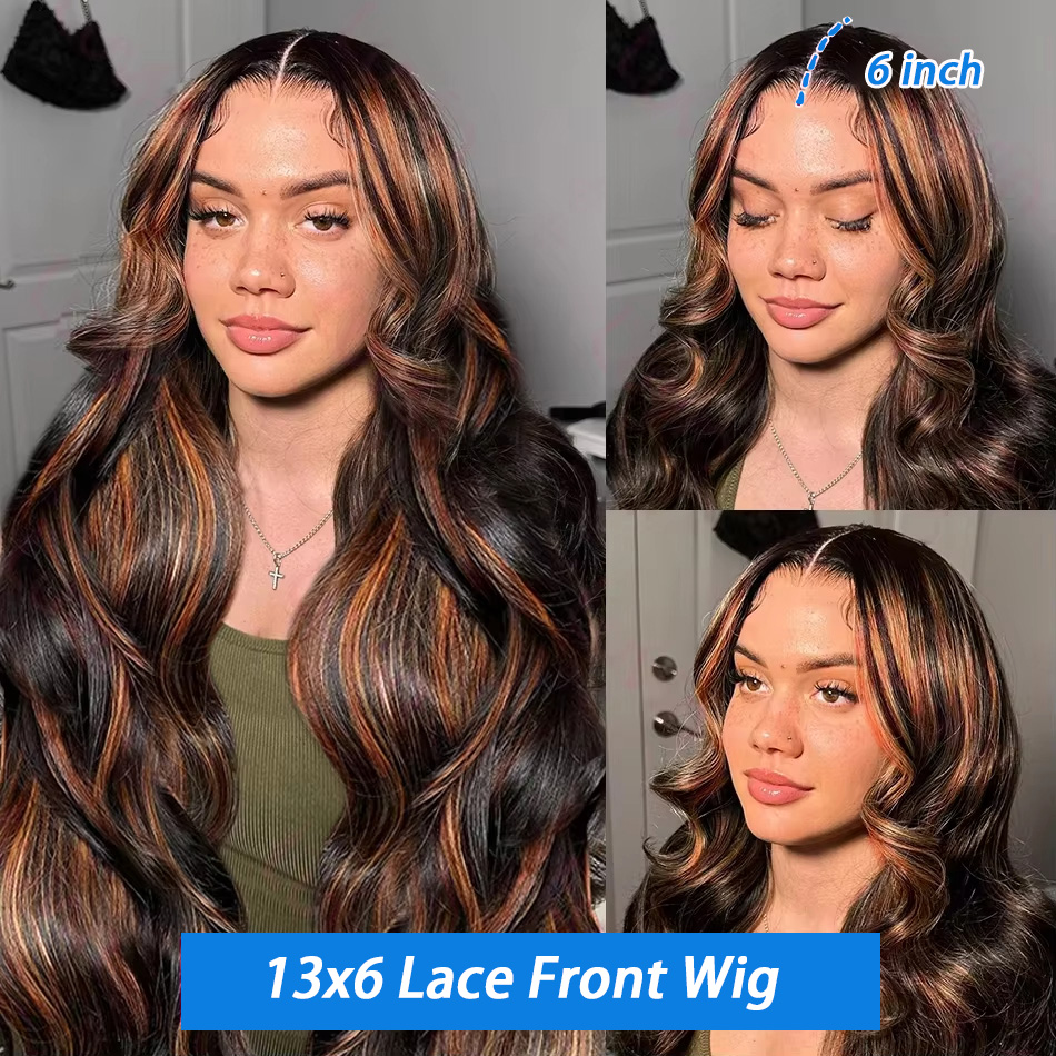 Парик с хайлайтами омбре, 13x4 – обзор и цена Lace Front Wigs