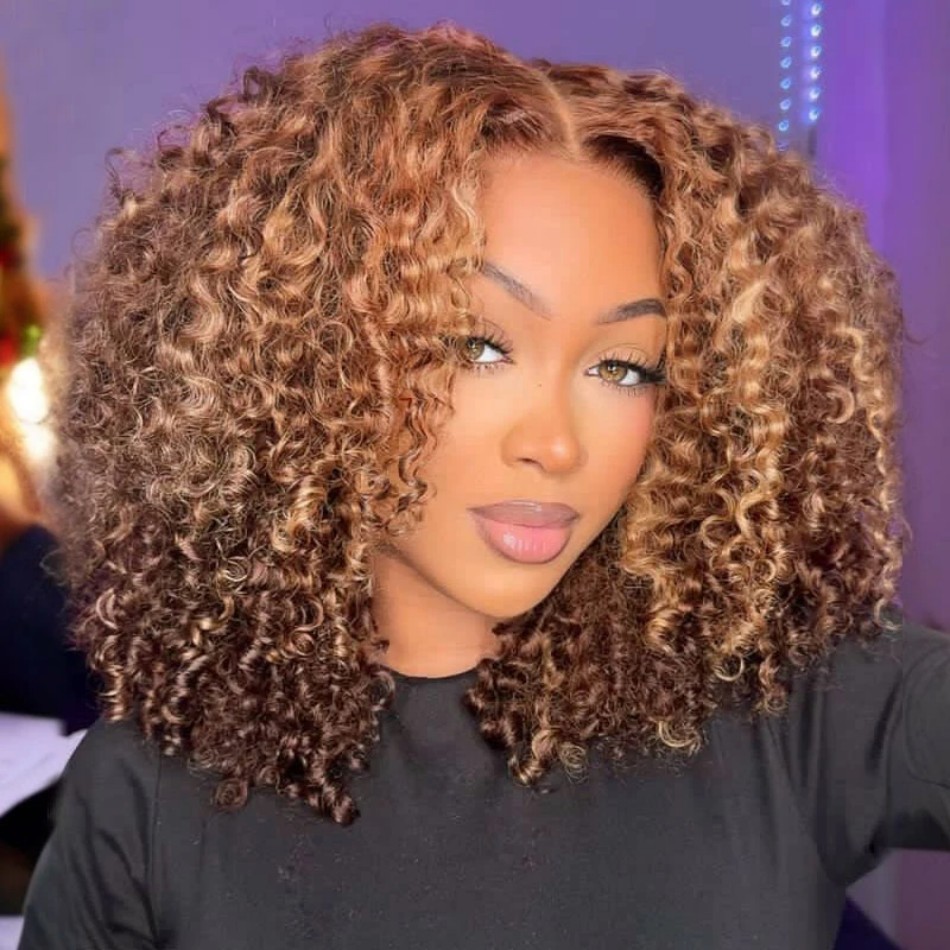 P4/27, парик с кудрявыми волос – обзор и цена Glueless Wear And Go Human Hair Wig