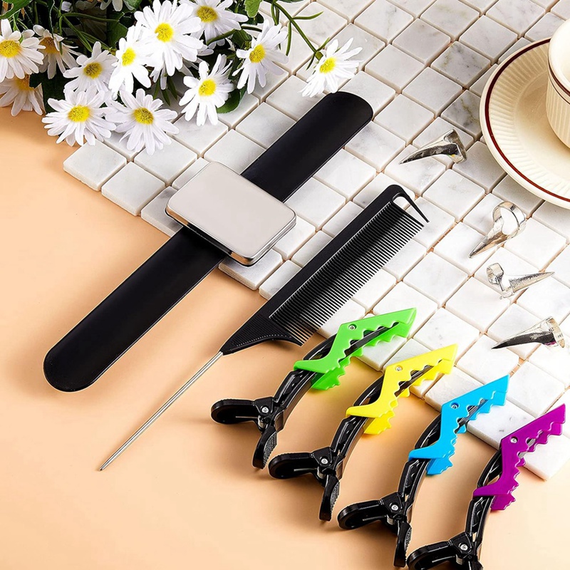 Набор из 8 колец для разделени – обзор и цена Hair Clips