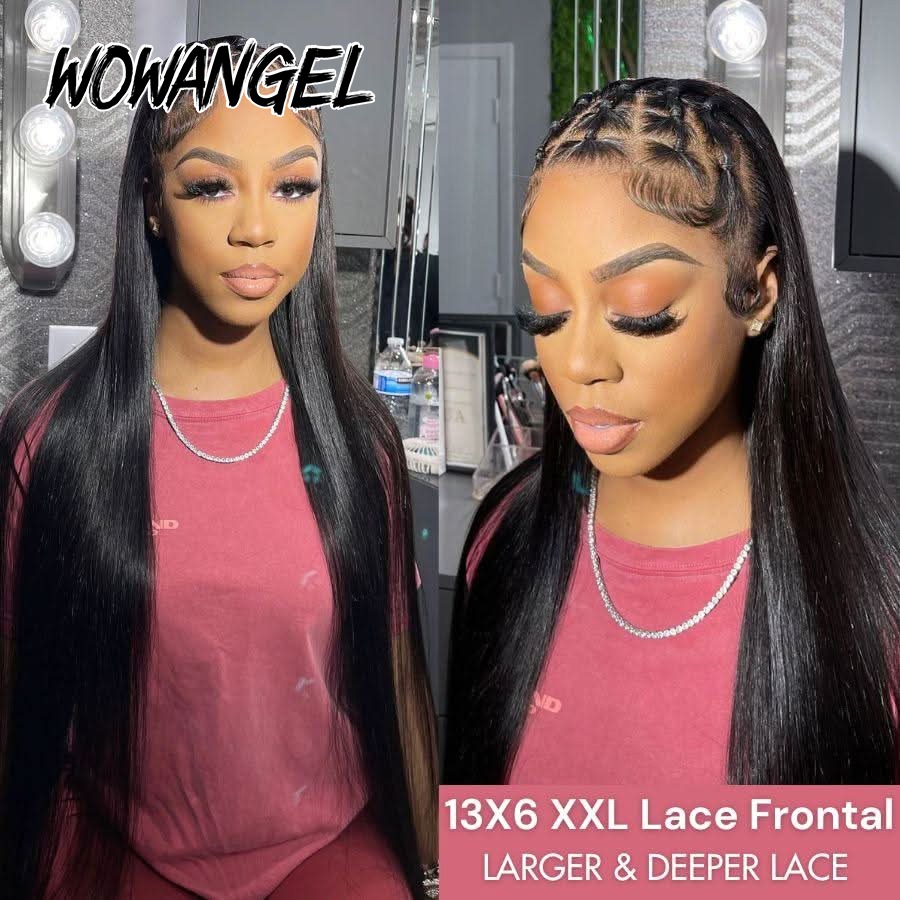 WOWANGEL Прямые парики с круже – обзор и цена Lace Front Wigs