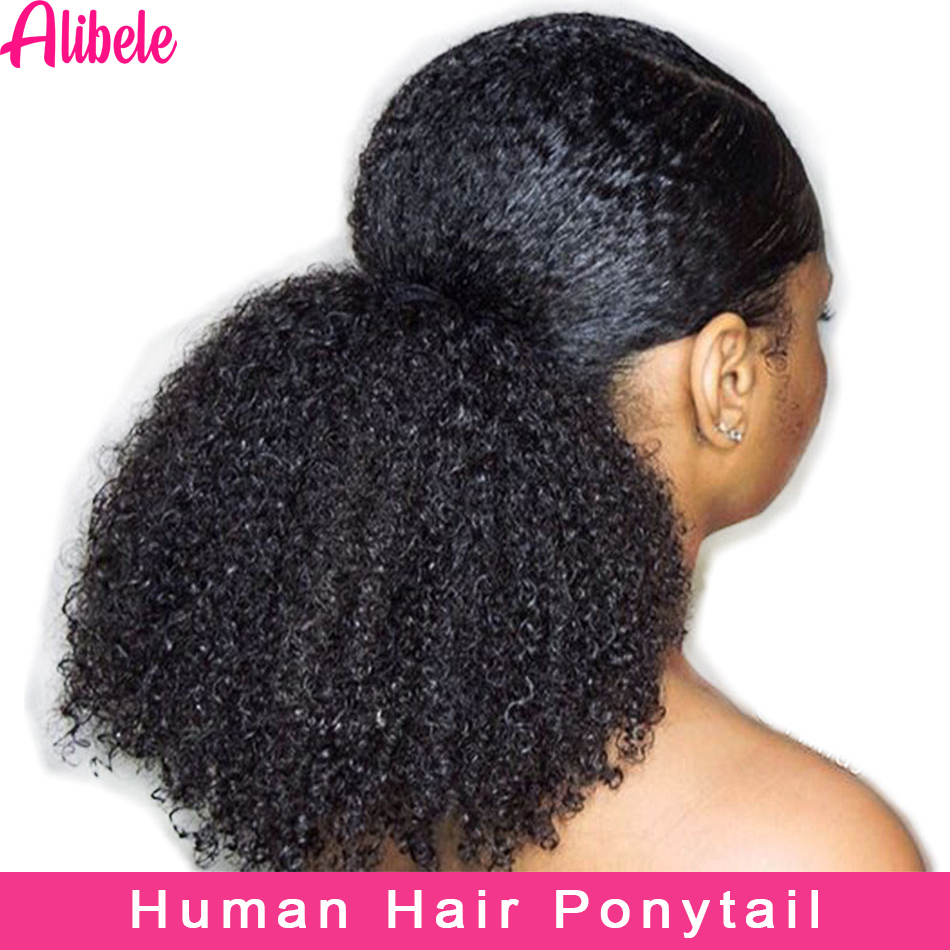 Alibele Mogolian афро кудрявые – обзор и цена Seamless Clip In Hair Extensions Human Hair