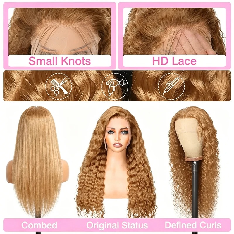 34 38 дюймов медовый блондин п – обзор и цена Human Hair Wigs