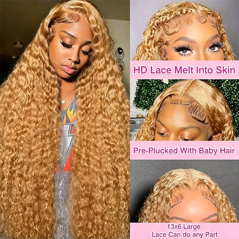 34 38 дюймов медовый блондин п – обзор и цена Human Hair Wigs