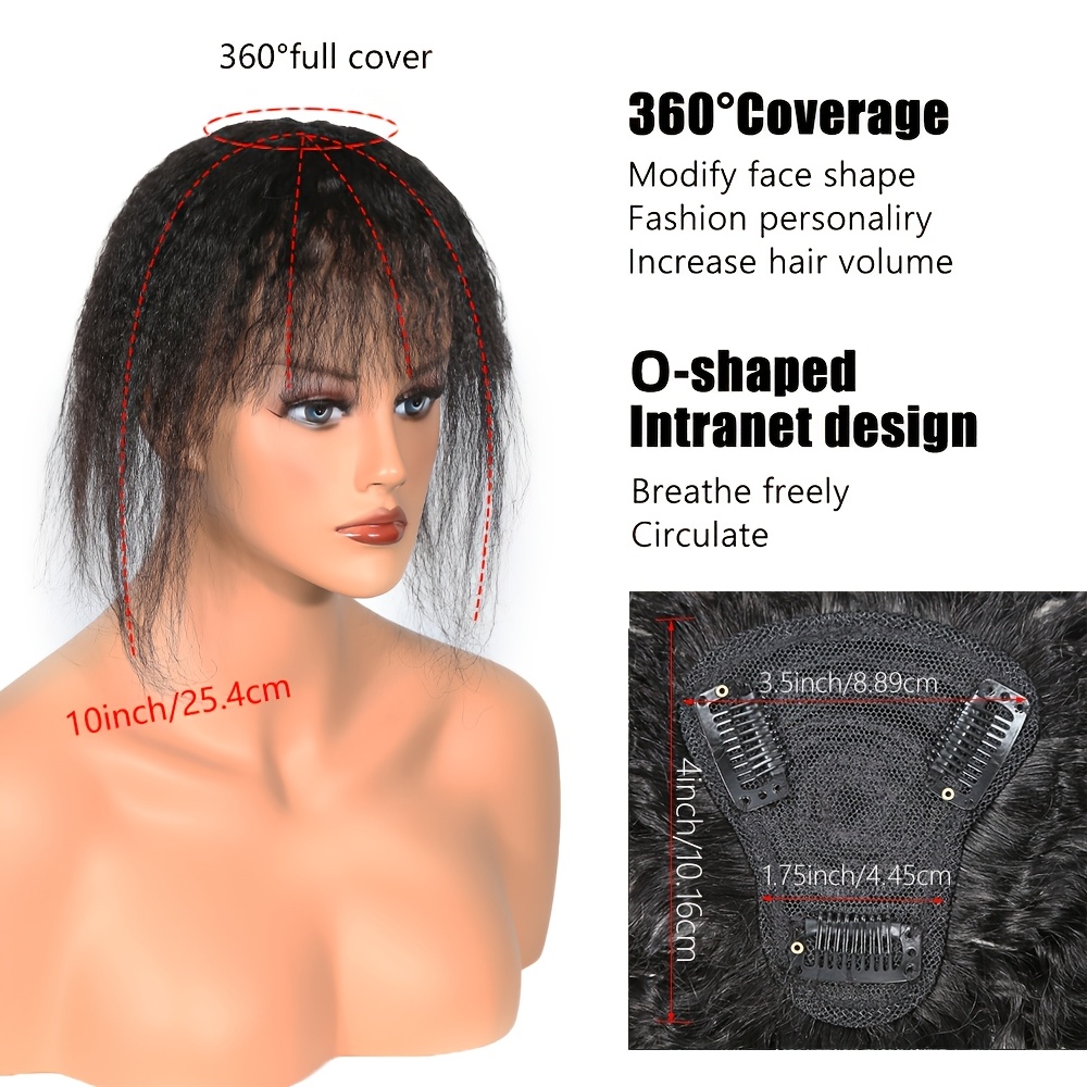 Кудрявые прямые волосы-топпер  – обзор и цена Hair Bundles